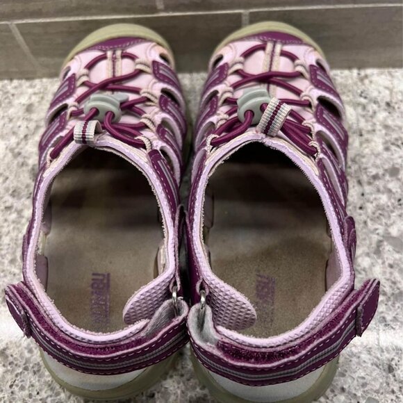 Khombu‎ Kids Pink and Purple Fisherman Sandals-Size 1 - Picture 5 of 9